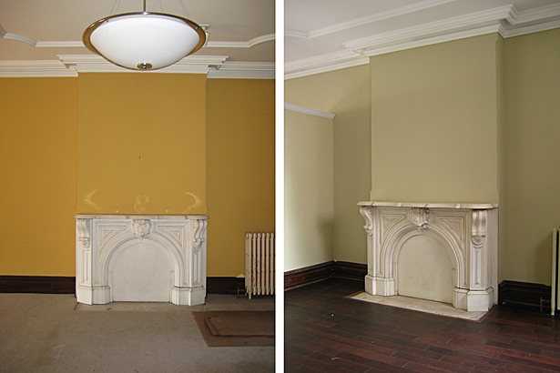 bedroom fireplace