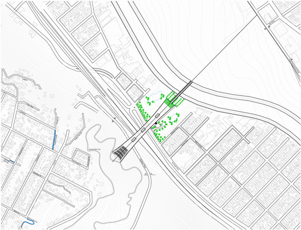 Site Plan 1:2000 ft