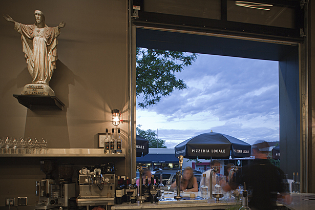 Pizzeria Locale Service Window [Interior]
