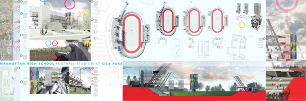 Inverted Stadium. Heintzelman Prize Presentation Boards.