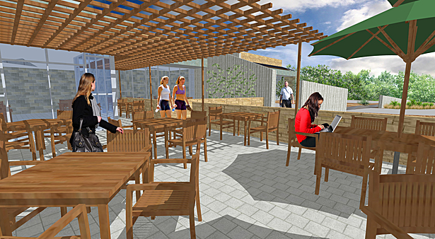 public cafe