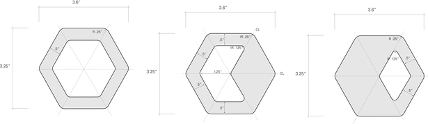Drawings for extrusion die