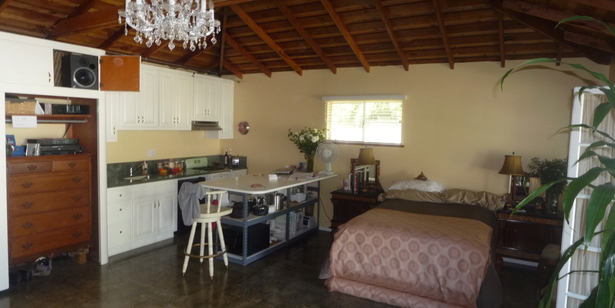New bedroom and peninsula
