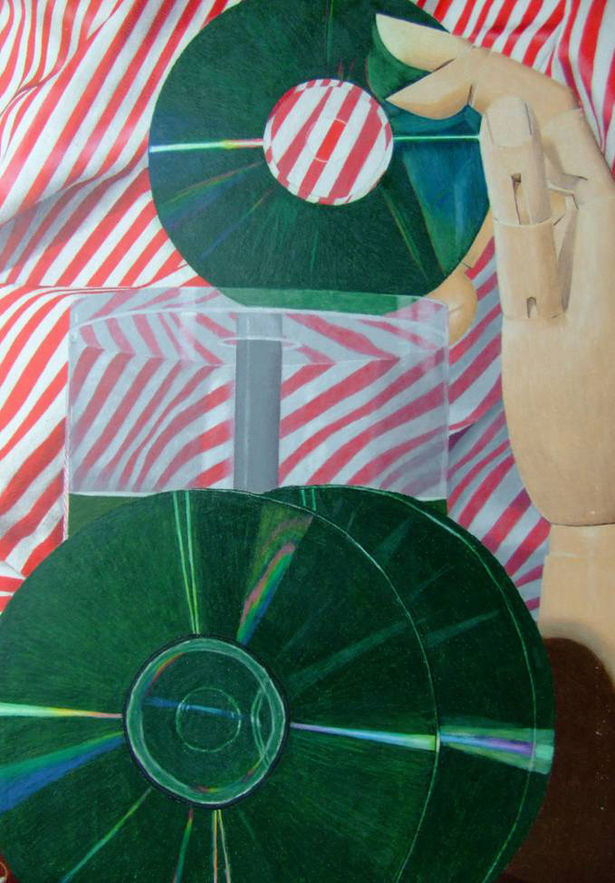 Colored pencil