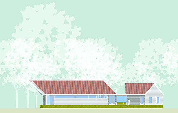 West elevation
