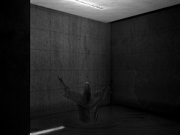 Cleansing pool.