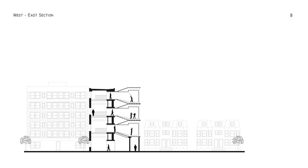 West - East Section