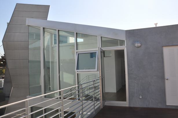 stairwell glazing two