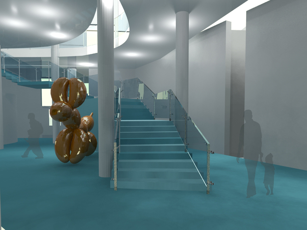 Spatial Study of Entry Staircase