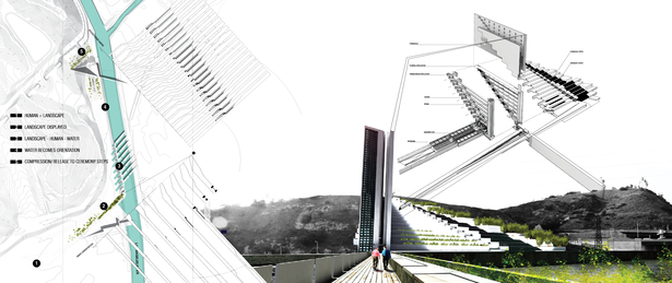Procession and storage tower (capacity 500)