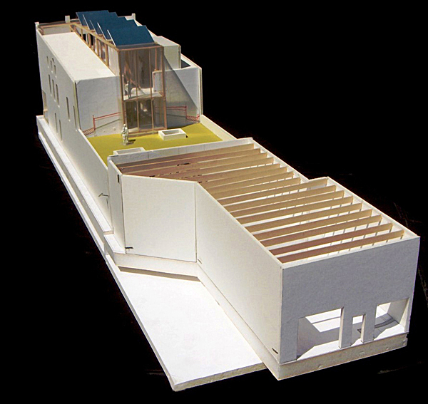 Physical model of The Green Building