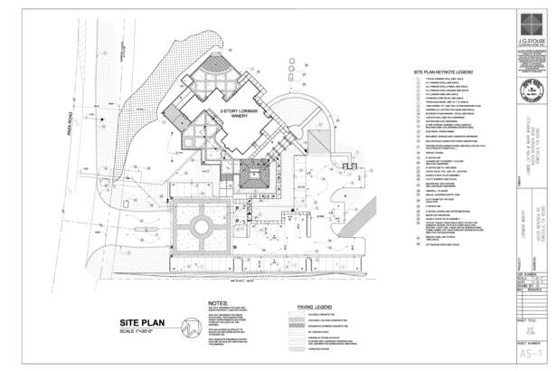Auto-Cad Site Plan