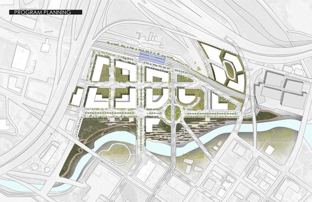 Hines Competition Site Plan, January, 2012