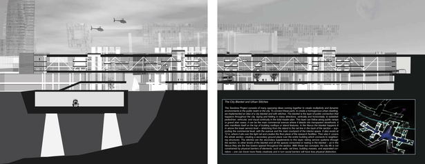 Building Longitudinal Section / Concept Explanation