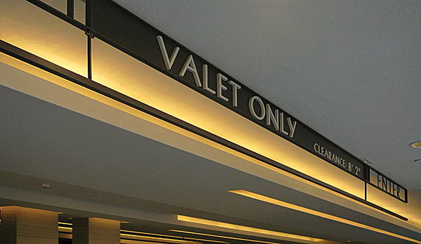 Valet Parking Entrance ID