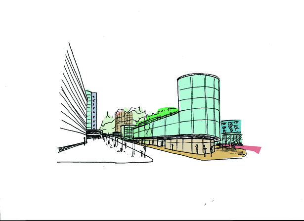 Project Dubut street down