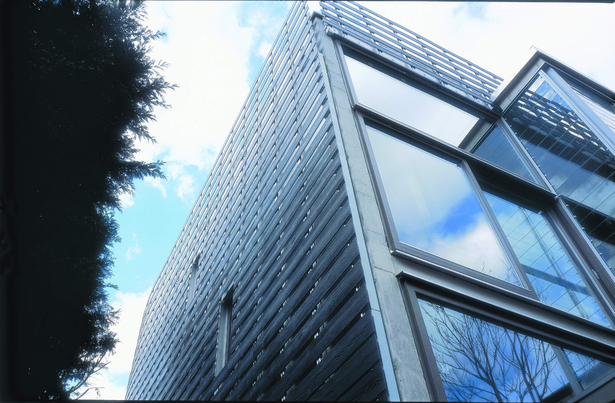 The rusticated panelling at Centaur Street