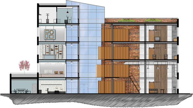Building Cross-Section