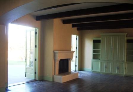 Country French family room
