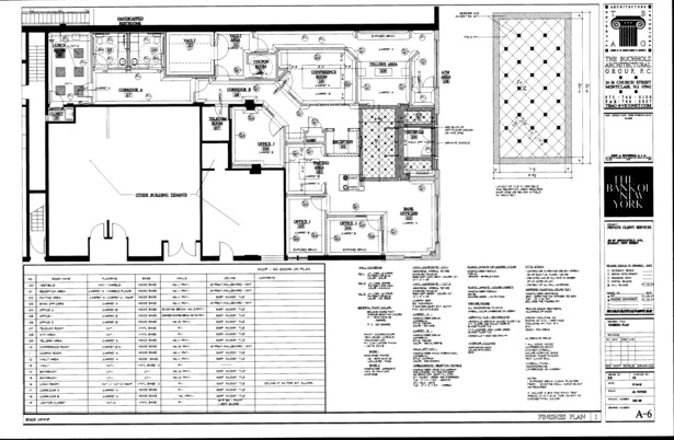 Finish plan