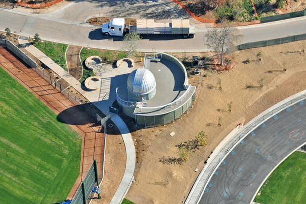 Westmont College Observatory Aerial