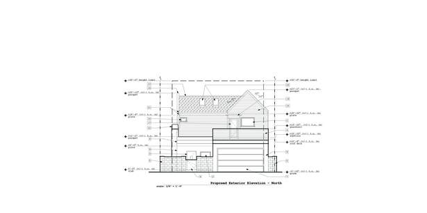 Proposed North Exterior Elevation