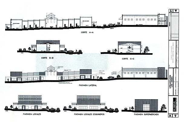 Elevations and sections