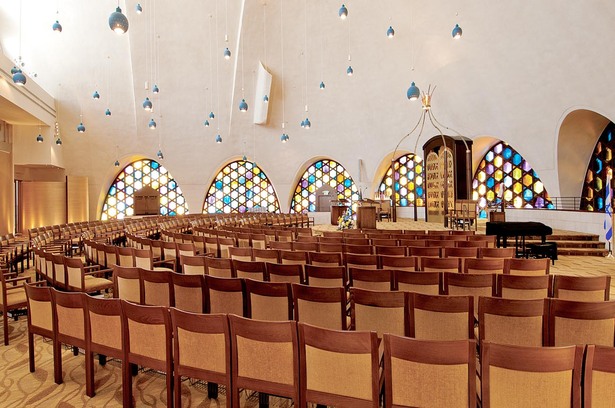 Daytime view of main Sanctuary