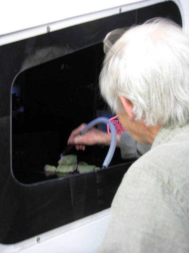 Interactive Hologram Display box.