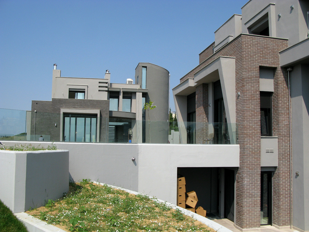 view of the built project