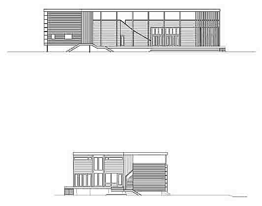 Elevation Nort and East