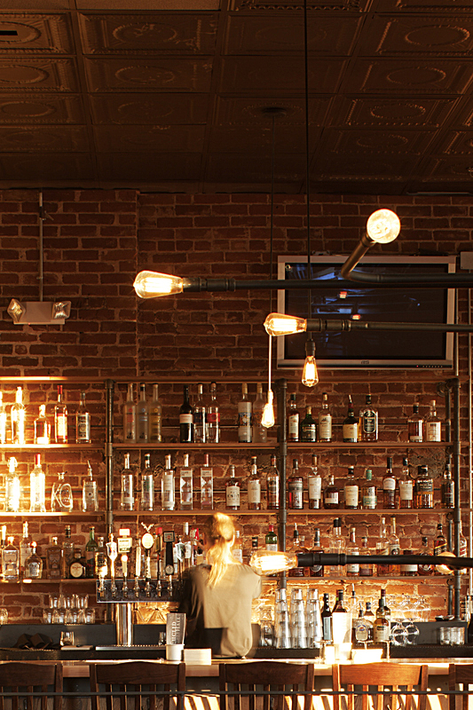 Detail of Upper Level Bar