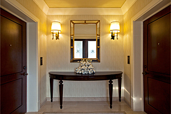 Entry to typical Casita