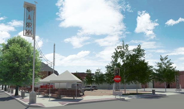 STREET VIEW FROM NORTH CORNER