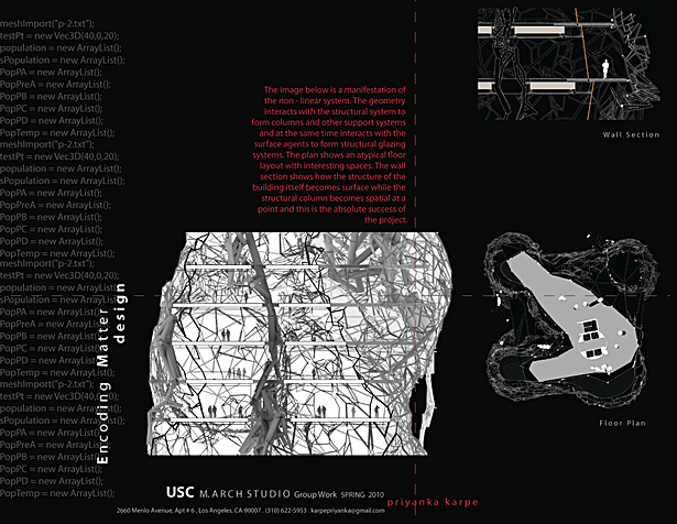 Detail section showing Sturcture, Program and Skin
