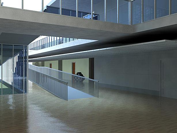 Ramp to Second floor, promoting equality
