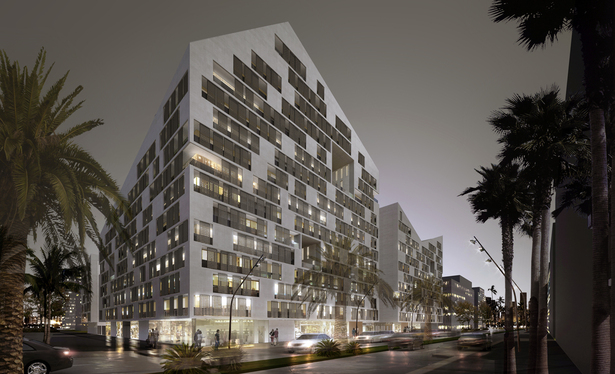 AQSO arquitectos office. Connecting riads. Boulevard view