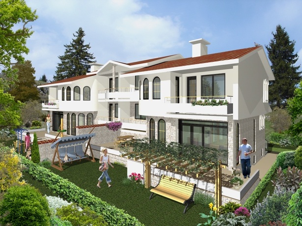 Private House Villa Kalina - visualization