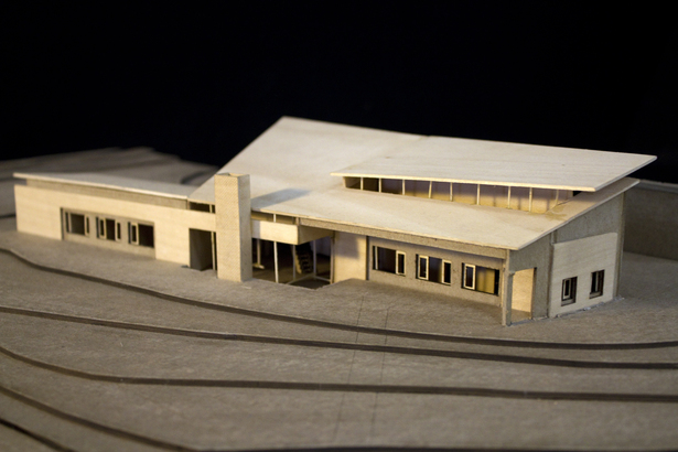 Scaled Basswood Model