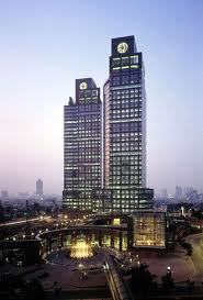 Anggana Danamon office buildings at Jakarta, Indonesia