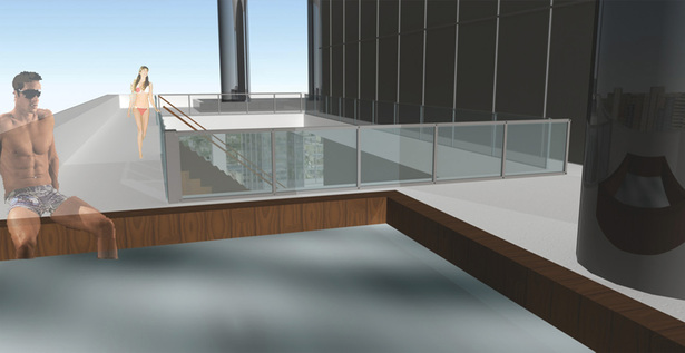 Pool deck