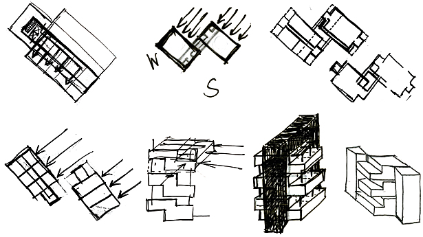Massing Sketches