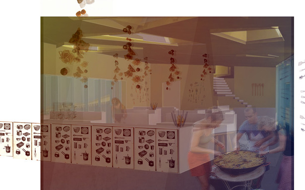 :Kitchen Interior: