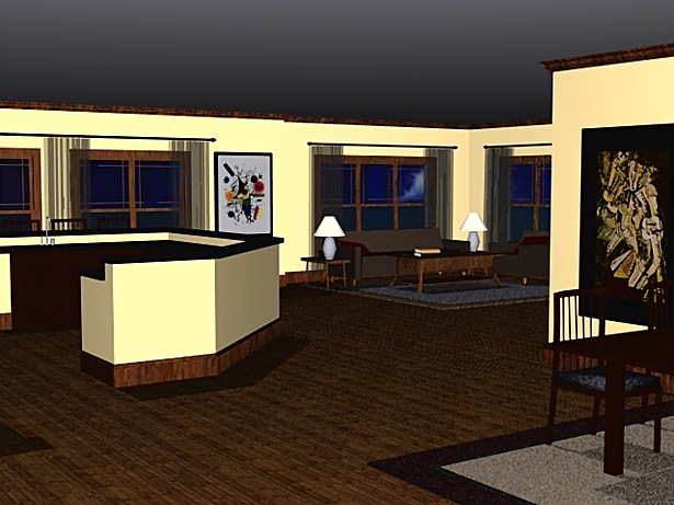 3D Model, Interior, Arlington Crossing
