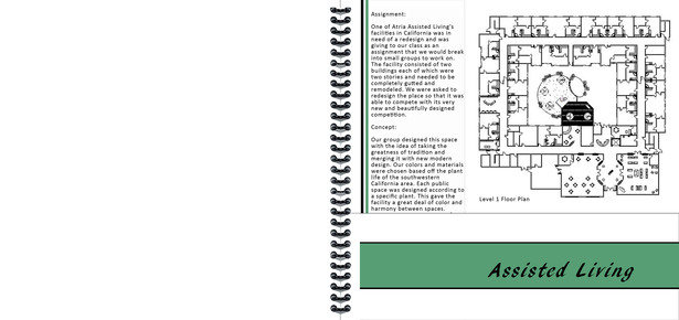 page 1 of Assisted Living Project 