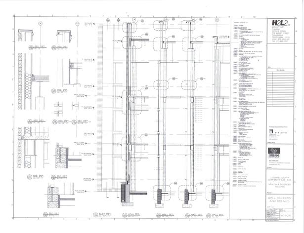 Wall Sections and Details