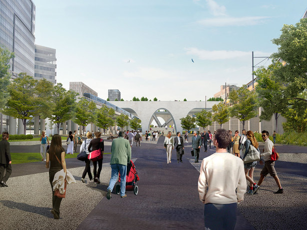 Transformation of the public space