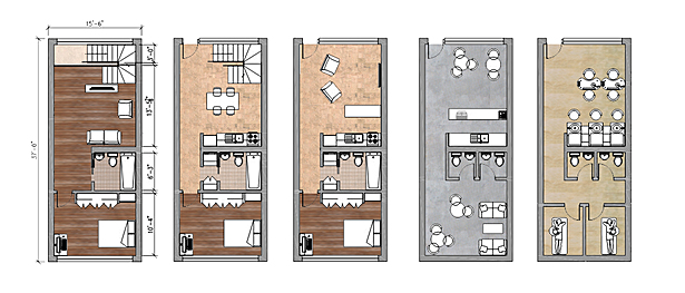 Possible Internal layouts 