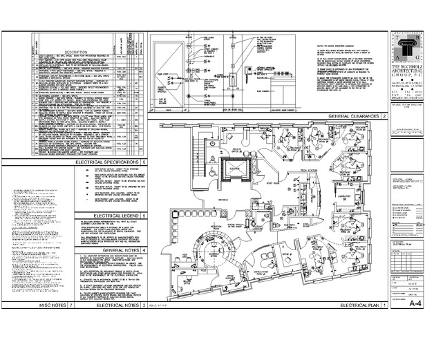 Furniture- electrical plan