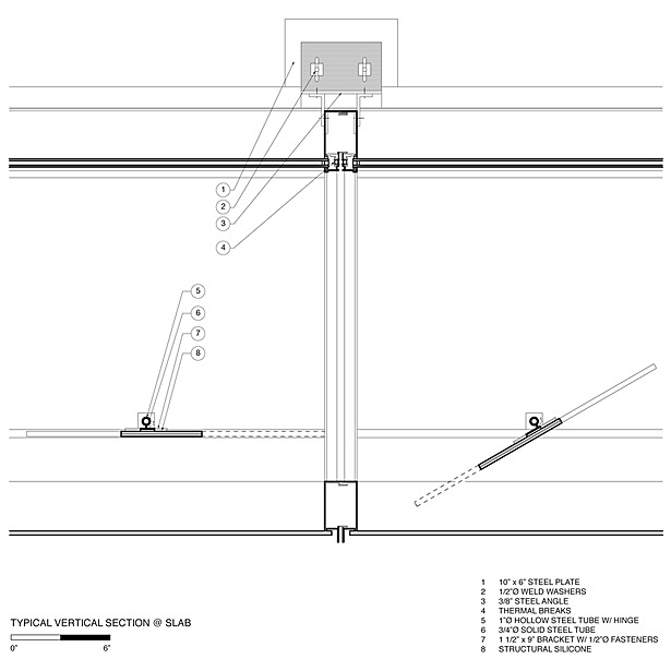 Typical Vertical Section at Slab